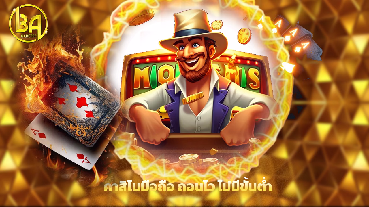 Read more about the article สมัคร BABET55 คาสิโนมือถือ ถอนไว ไม่มีขั้นต่ำ